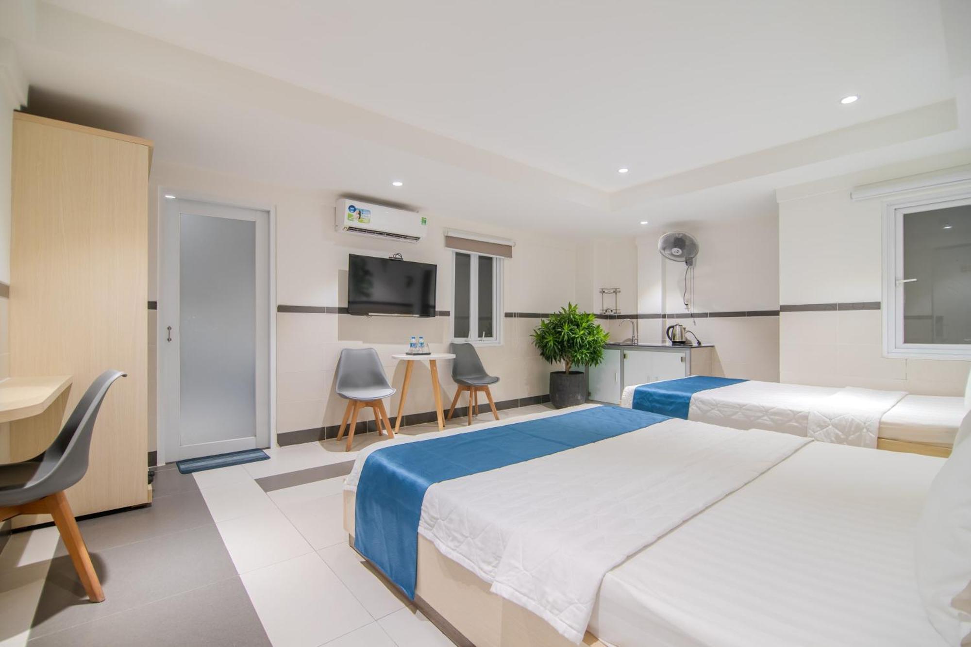 Bin Bin Hotel 5 - Near Lotte Mart D7 Ho Chi Minh-stad Buitenkant foto