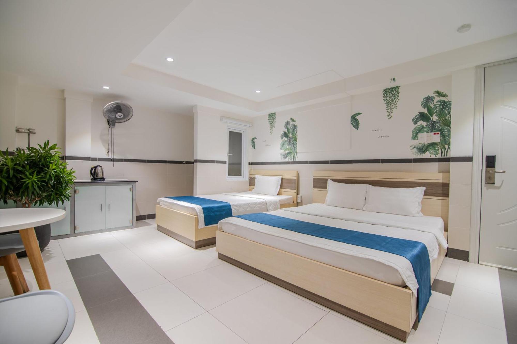Bin Bin Hotel 5 - Near Lotte Mart D7 Ho Chi Minh-stad Buitenkant foto